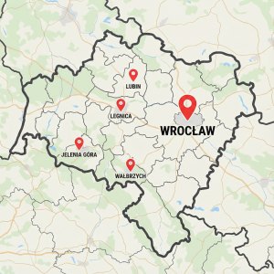 Mapa Wrocławia Mapa Wrocławia